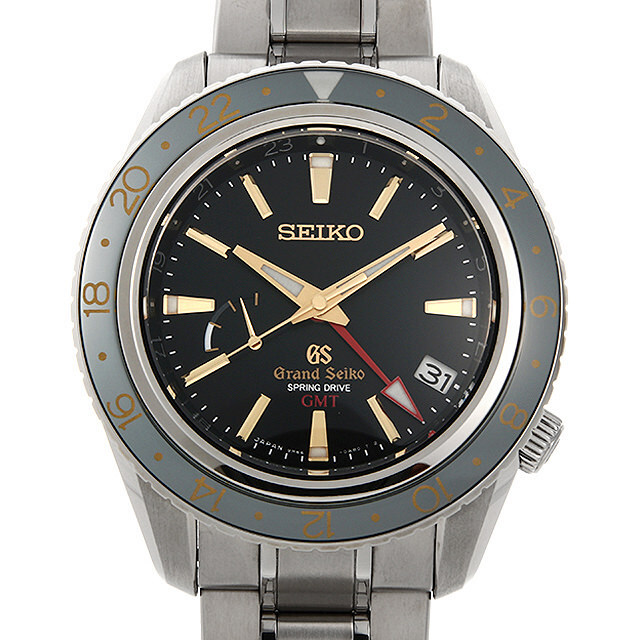 グランドセイコー スプリングドライブ GMT マスターショップ限定 SBGE015 中古 メンズ