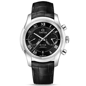 オメガ OMEGA 腕時計 メンズ 424.10.37.20.04.001 デビル プレステージ De Ville 自動巻き（Cal.2500） ホワイトxシルバー アナログ表示