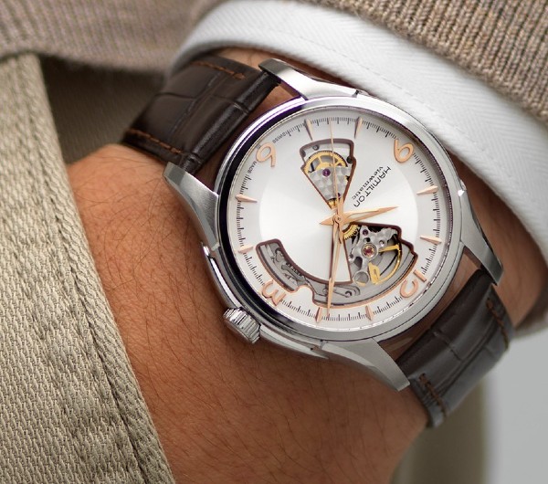 2020年購入 ハミルトン ジャズマスター オープンハート - 腕時計(アナログ)