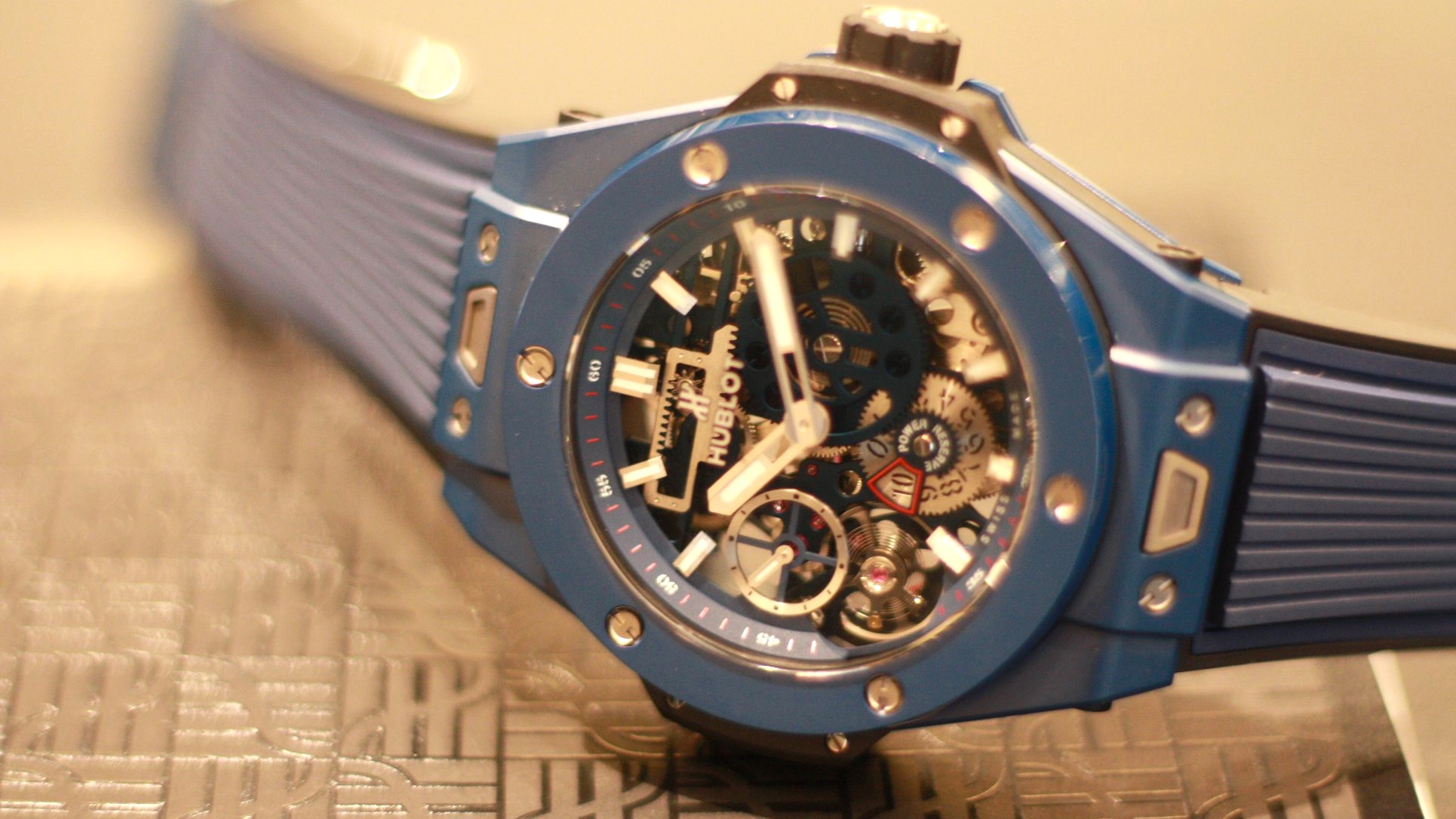 HUBLOT（ウブロ）ビッグバン メカ10 ブルーセラミック414.EX.5123.RX