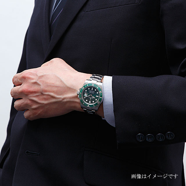 116610LV グリーン ROLEX（ロレックス）サブマリーナ デイト 未使用 | 高級ブランド時計の販売・通販ならGINZA RASIN - S- 116610LV