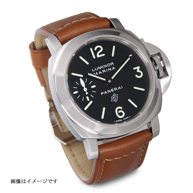 PAM00005 ブラック PANERAI（パネライ）ルミノールマリーナ ロゴ 中古 